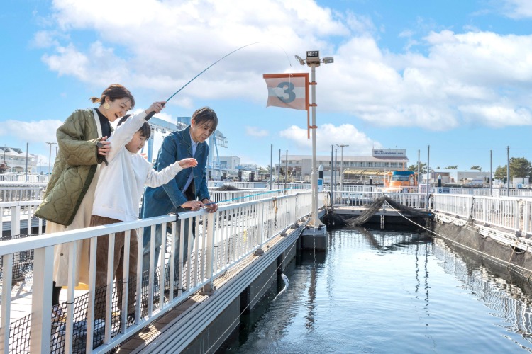 うみファーム　魚釣りの画像
